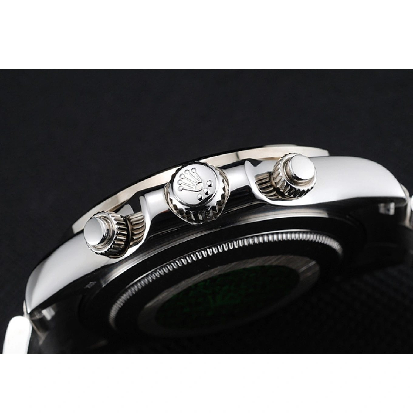 Best AAA Replica Sites Case Steel Stainless 1454251 Bracelet Dial And Cosmograph Diamond Rolex Daytona 1024